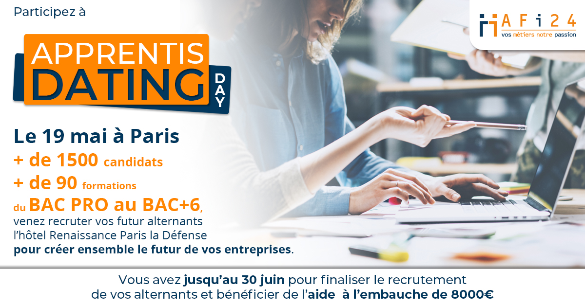 Apprentis Dating Day - Entreprise - AFI24 - Portail de l'alternance ...