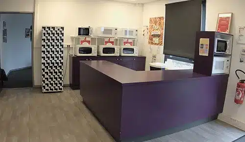 cafétaria de l'Ecole de commerce ESG de RENNES