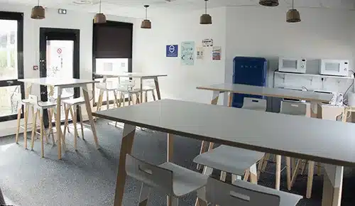 salle détente de l'Ecole de commerce ESG de RENNES