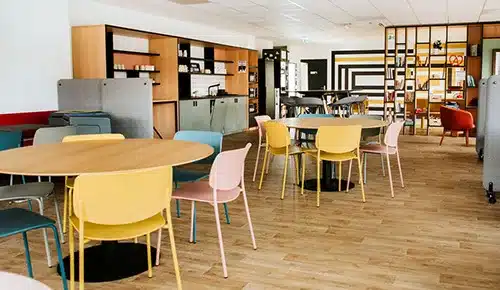 salle de pause de l'Ecole de commerce ESG de Strasbourg