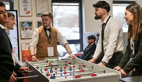 coin détente de l'Ecole de commerce ESG de Strasbourg