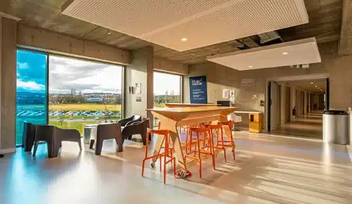 Salle de pause de l'Ecole de commerce ESG de Toulouse