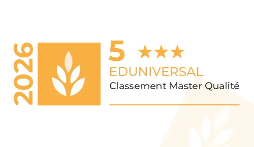 Le master Qualité CY Tech et 5ème au classement eduniversal