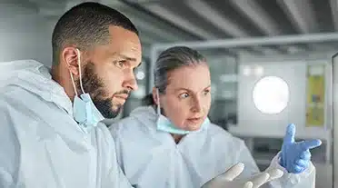 Jeune apprenti en laboratoire, il as trouvé une entreprise pour son alternance