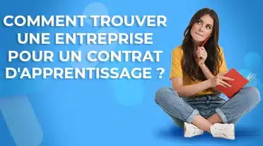 Etudiante se posant la question : comment trouver une entreprise en apprentissage