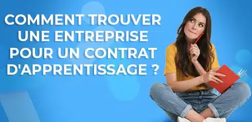 Etudiante se posant la question : comment trouver une entreprise en apprentissage