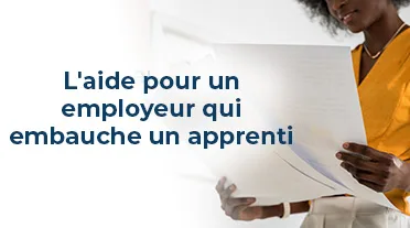 Responsable des ressources humaines qui étudie les aides possible à l'embauche d'un alternant