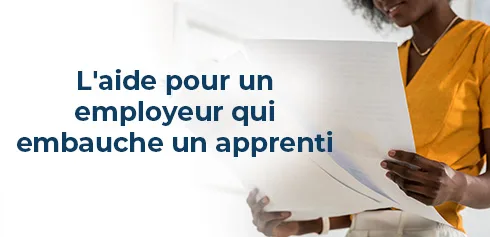 Responsable des ressources humaines qui étudie les aides possible à l'embauche d'un alternant