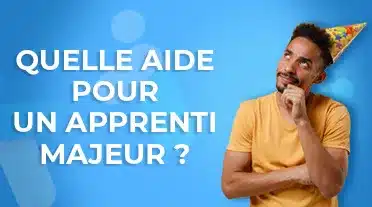 Jeune se posant la question : qu'elle aide à l'apprentissage pour les majeurs