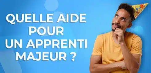 Jeune se posant la question : qu'elle aide à l'apprentissage pour les majeurs
