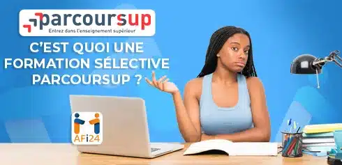 étudiante se posant la question : c'est quoi une formation sélective sur parcoursup ?