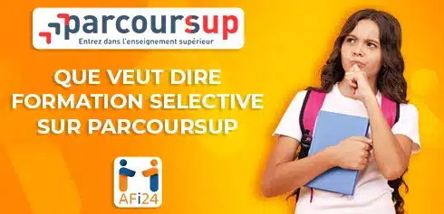 Jeune étudiante se posant des questions sur les formations sélective Parcoursup