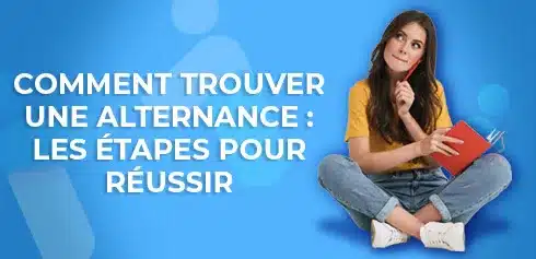 Jeune étudiante se demandant comment trouver une alternance