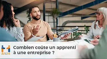 Equipe RH qui se pose la question : combien coûte un apprentis à l'entreprise