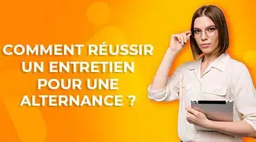 Jeune étudiante prête pour son entretien d'embauche