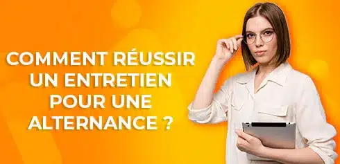 Jeune étudiante prête pour son entretien d'embauche