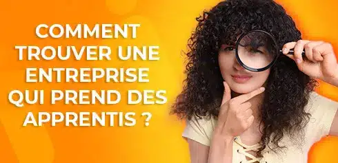 Jeune alternante à la recherche d'un contrat d'alternance
