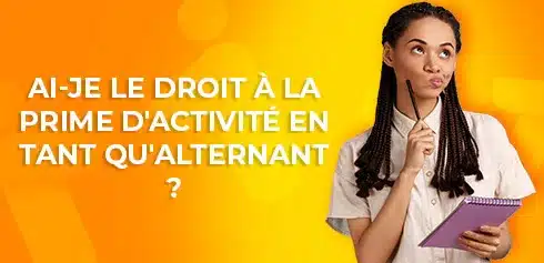 étudiante qui se pose des questions sur la prime d'activité
