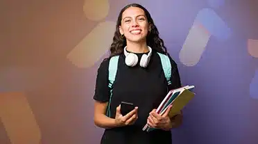 étudiante fier de savoir gérer ses congé en alternance grâce à AFi24