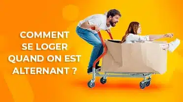 Jeune étudiants qui s'apprête à déménager pour son alternance