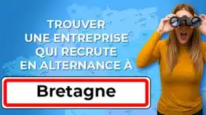 Jeune étudiante recherchant une alternance en Bretagne