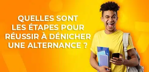étudiant qui as réussi à trouver son alternance