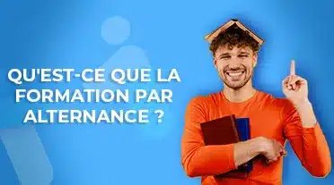 Jeune étudiant qui as compris ce qu'est l'alternance