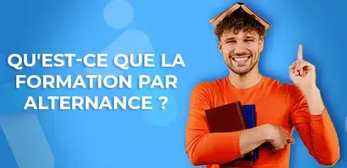 Jeune étudiant qui as compris ce qu'est l'alternance