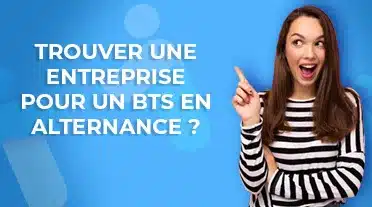 étudiante pointant du doigt tous les bons conseils pour trouver une alternance