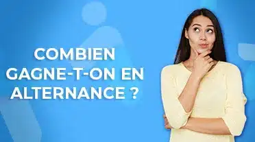 Jeune étudiante qui ce pose des questions sur combien gagne-t-on en alternance ?