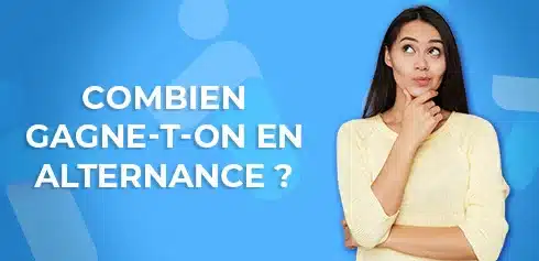 Jeune étudiante qui ce pose des questions sur combien gagne-t-on en alternance ?