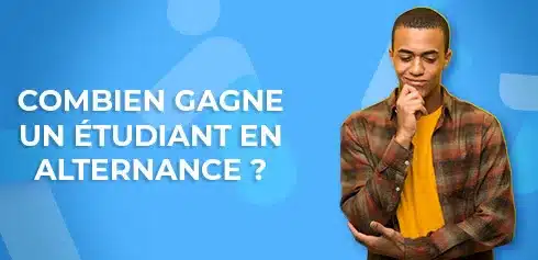 Jeune étudiant qui se pose des questions sur la rémunération en alternance