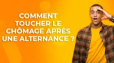 Jeune étudiant surpris de savoir comment toucher le chômage après son alternance