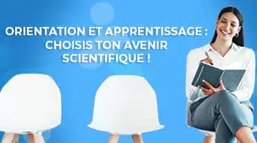 Jeune étudiante prenant des notes pour son orientation en alternance scientifique