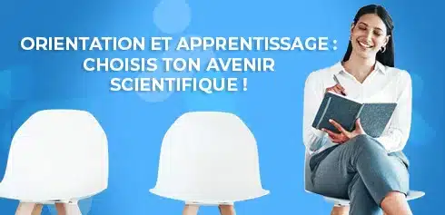 Jeune étudiante prenant des notes pour son orientation en alternance scientifique