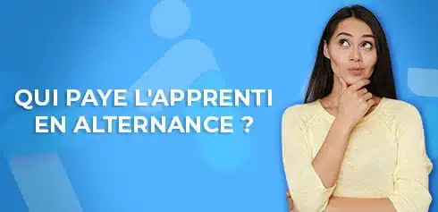 Etudiante qui se pose des questions sur qui paye l'apprenti en alternance