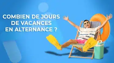 Jeunes étudiant heureux profitant de ces vacances d'apprenti