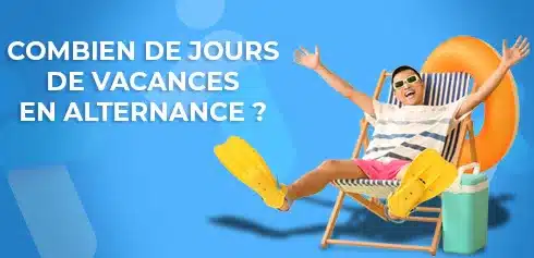 Jeunes étudiant heureux profitant de ces vacances d'apprenti