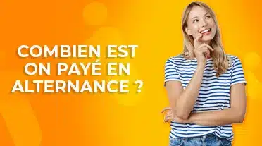 étudiante qui se pose des questions sur combien est payé un alternant ?