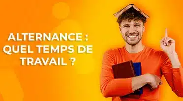 étudiant jonglant entre alternance et travail