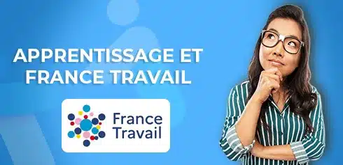 étudiante se posant des questions sur l'apprentissage et France Travail