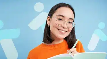 étudiante notant l'âge limite pour l'apprentissage