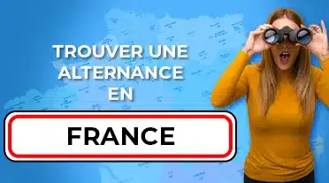 étudiante cherchant une alternance à la jumelle en France