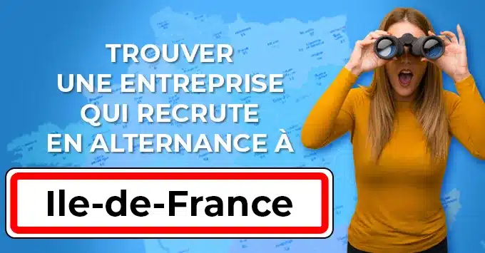 étudiante qui cherche à la jumelle une alternance en Ile de France