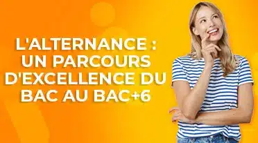 étudiante songeuse à l'idée d'un parcours d'excellence en apprentissage