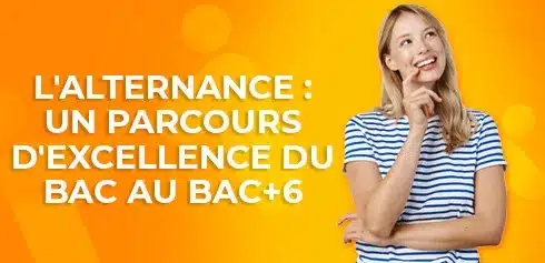 étudiante songeuse à l'idée d'un parcours d'excellence en apprentissage