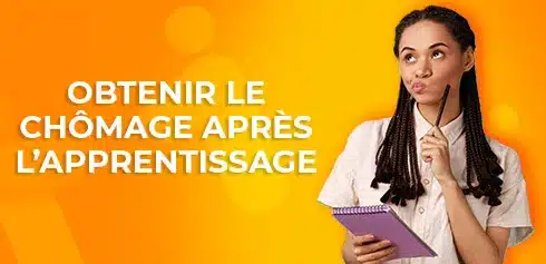 étudiante se posant des questions sur le chômage après l'apprentissage