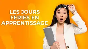 jeunes apprentis découvrant les jours fériés en alternance