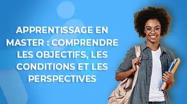 Jeune étudiante motivé et prête pour son apprentissage en master