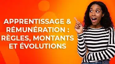 étudiante super heureuse de voir tous les conseils sur la rémunération en apprentissage
